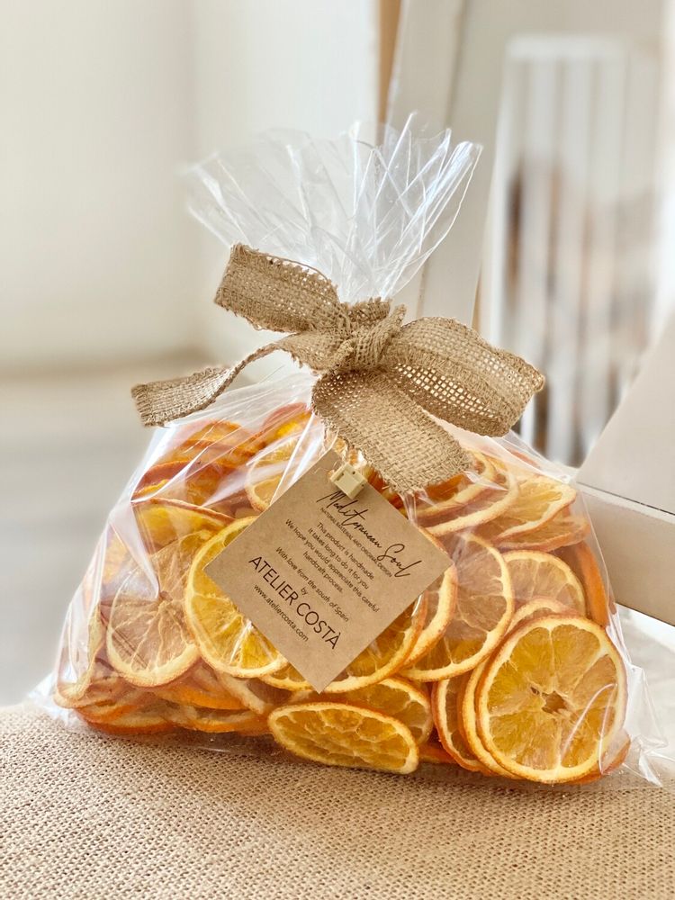 Objets de décoration - Sachet d'oranges bio séchées - ATELIER COSTÀ