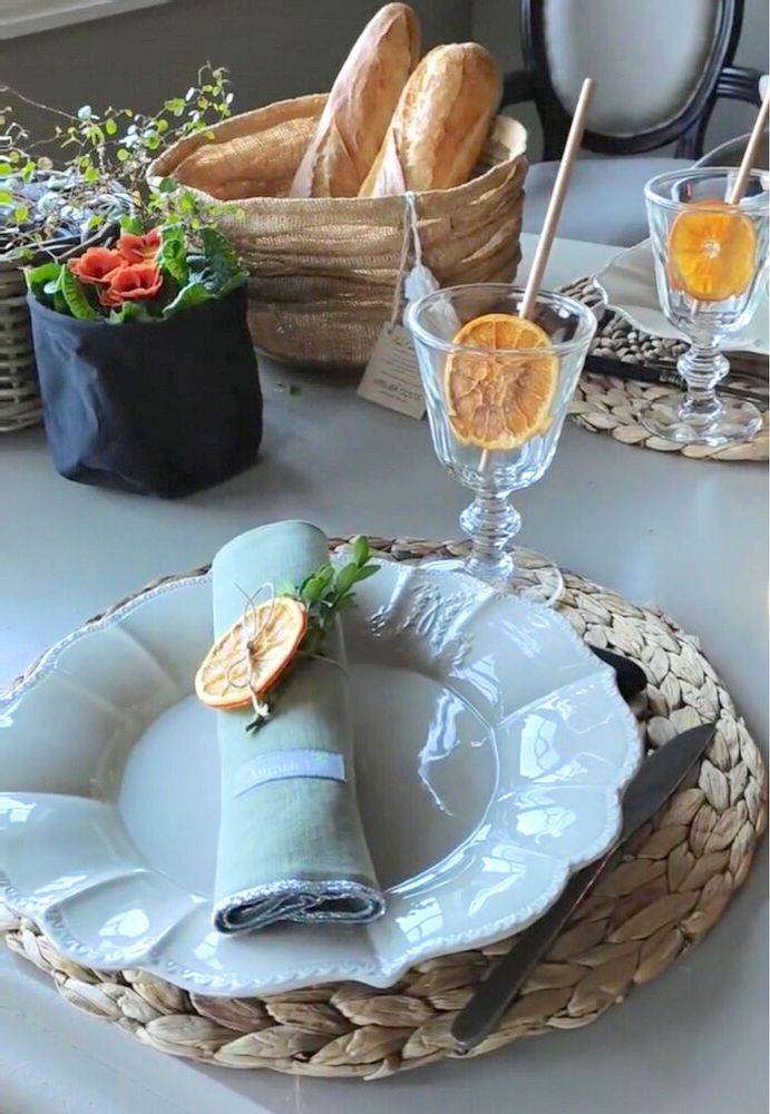 Objets de décoration - Sachet d'oranges bio séchées - ATELIER COSTÀ