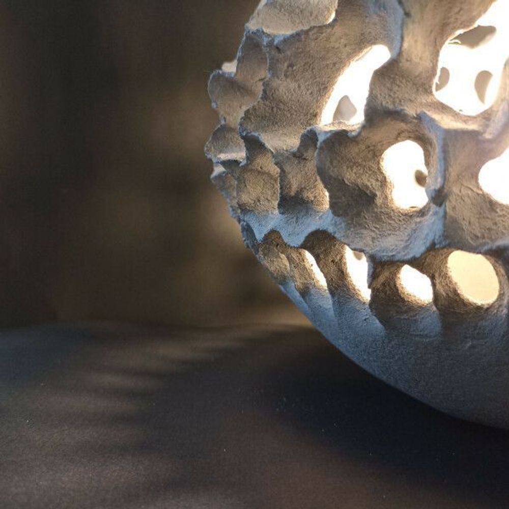 Lampes à poser - Lampe micropora#6 - L'ATELIER DES CREATEURS