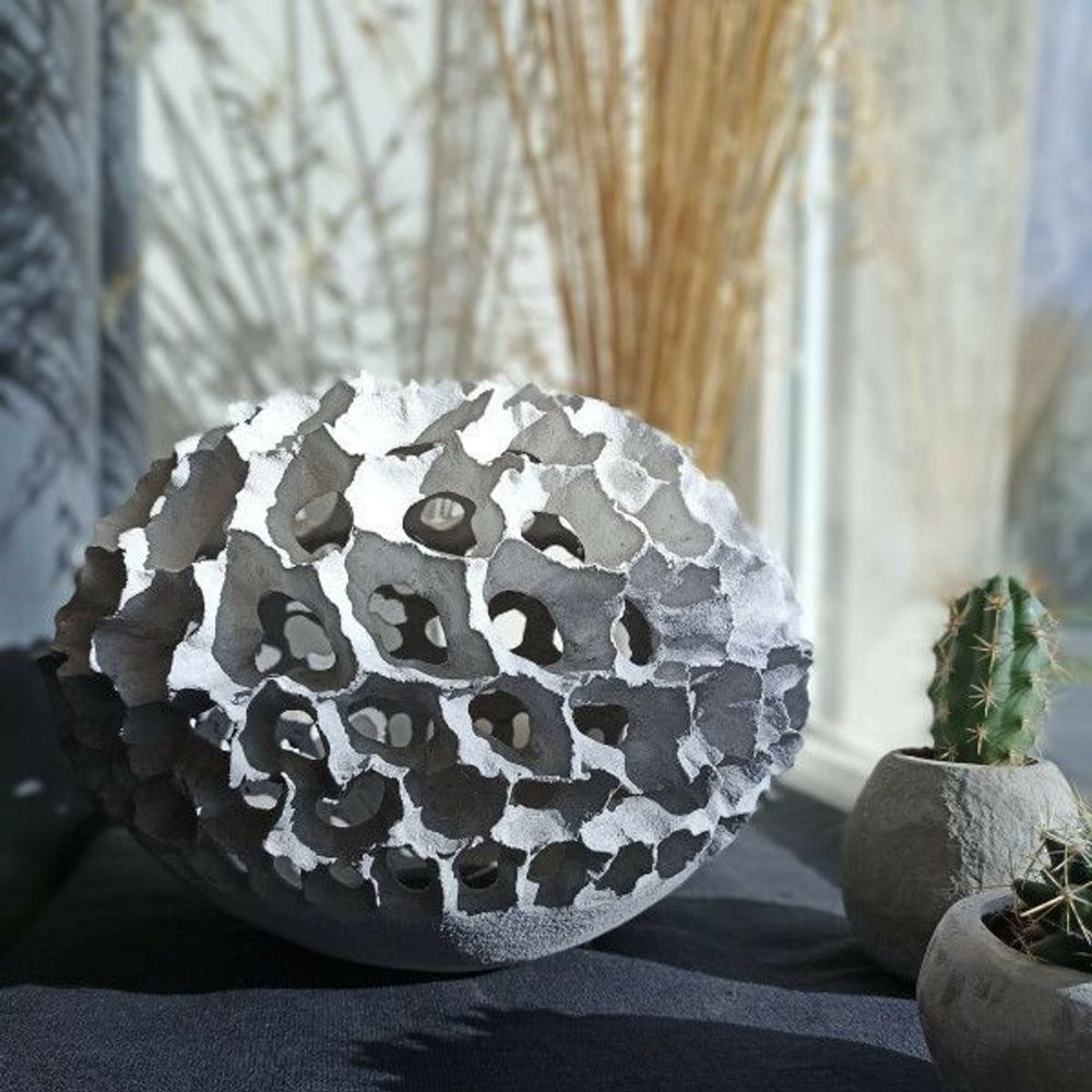 Lampes à poser - Lampe micropora#6 - L'ATELIER DES CREATEURS