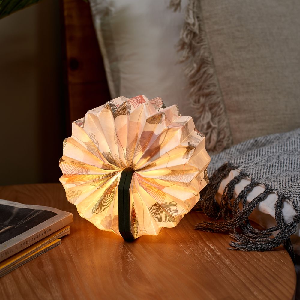 Objets de décoration - Lampe accordéon en velours. - GINGKO