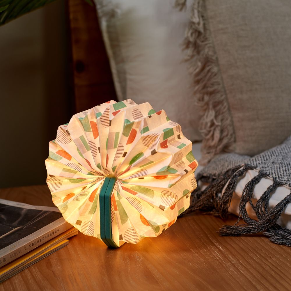 Objets de décoration - Lampe accordéon en velours. - GINGKO