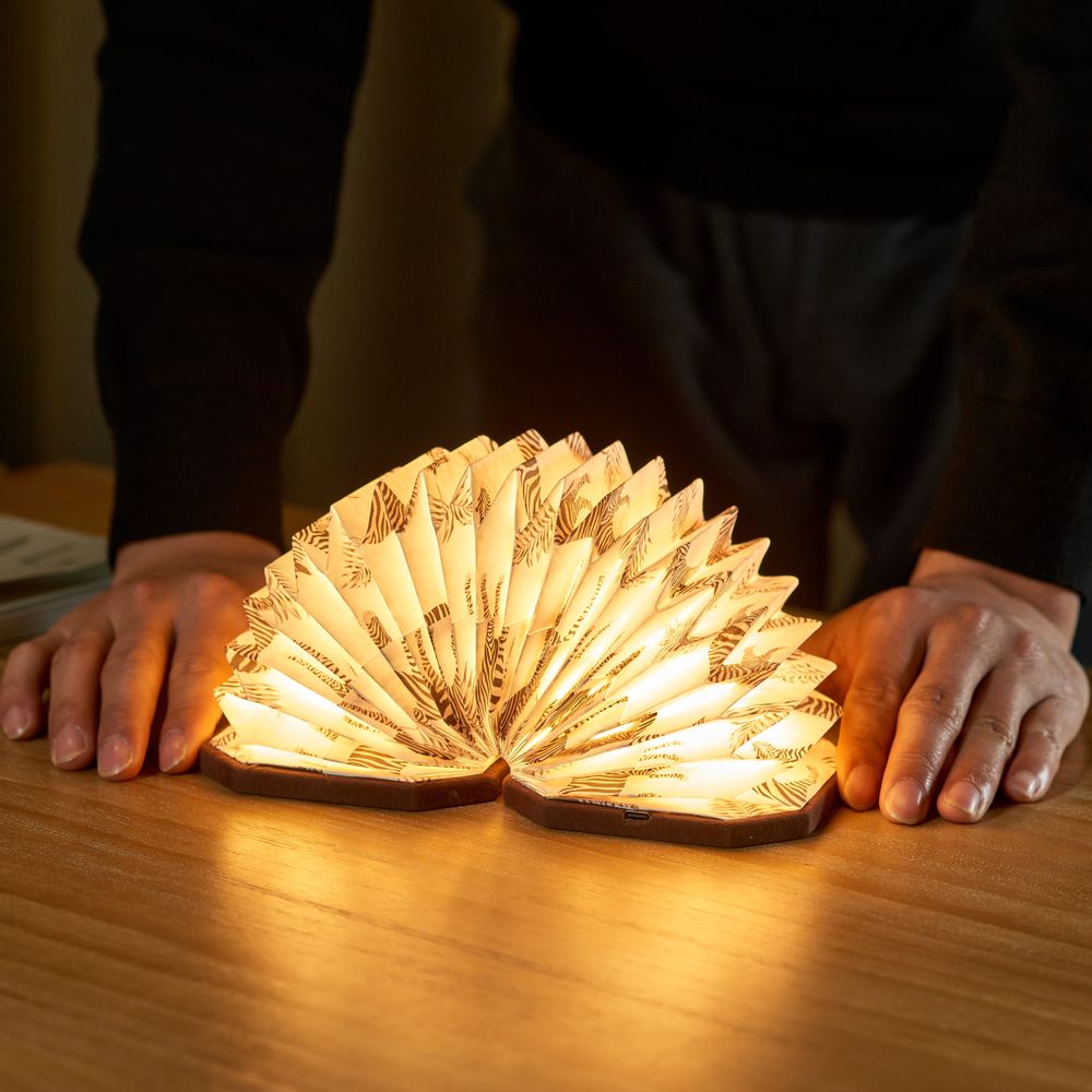 Objets de décoration - Lampe accordéon en velours. - GINGKO