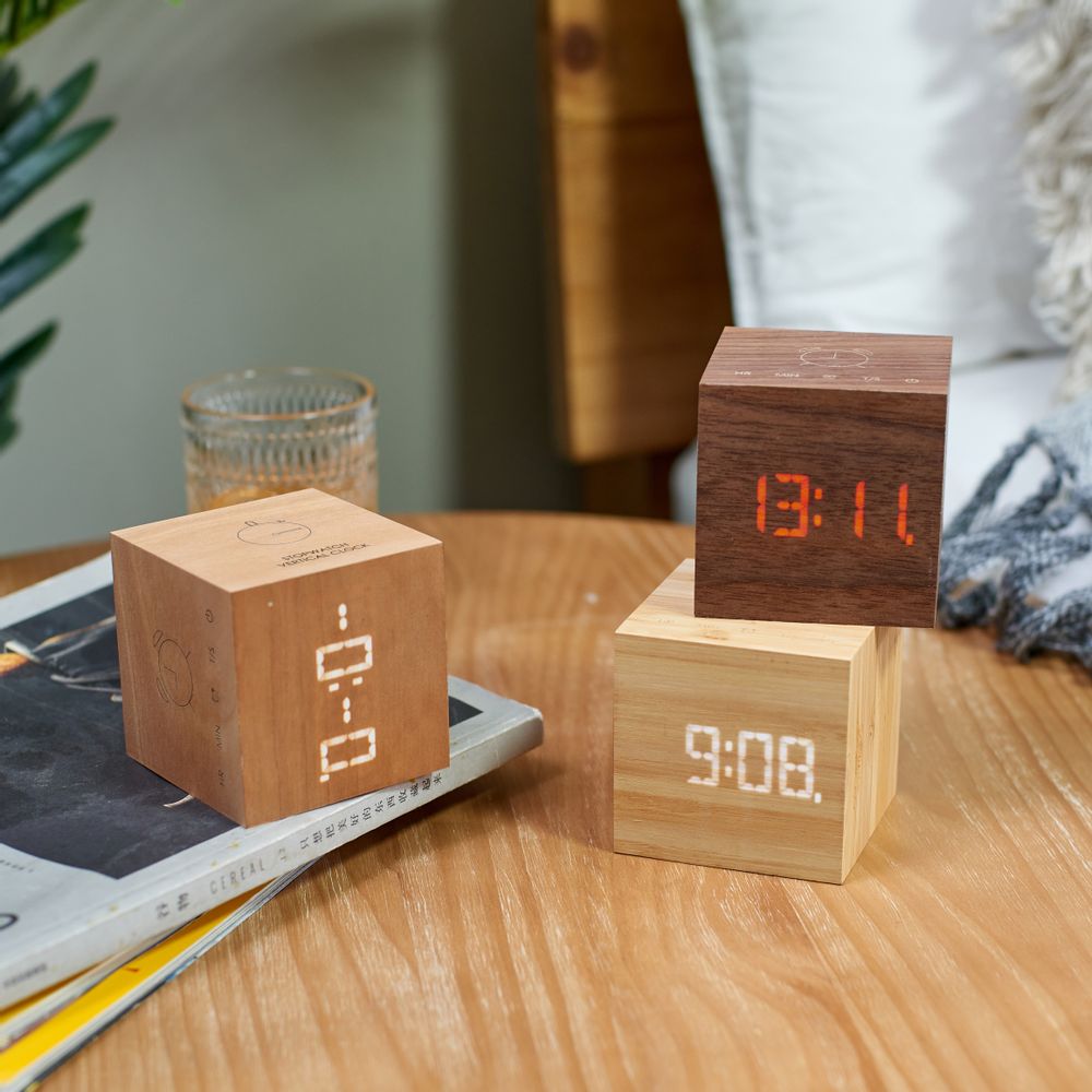 Clocks - Cube Plus Click Clock - GINGKO