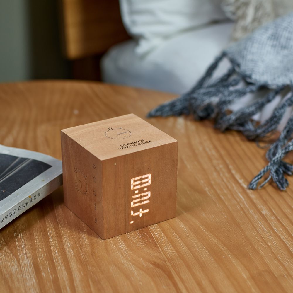 Clocks - Cube Plus Click Clock - GINGKO