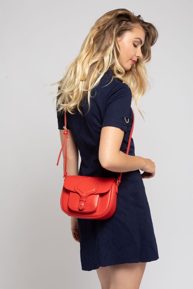 Sacs et cabas - Sac en cuir porté bandoulière PETITE GIBECIERE EMELYNE - KATE LEE