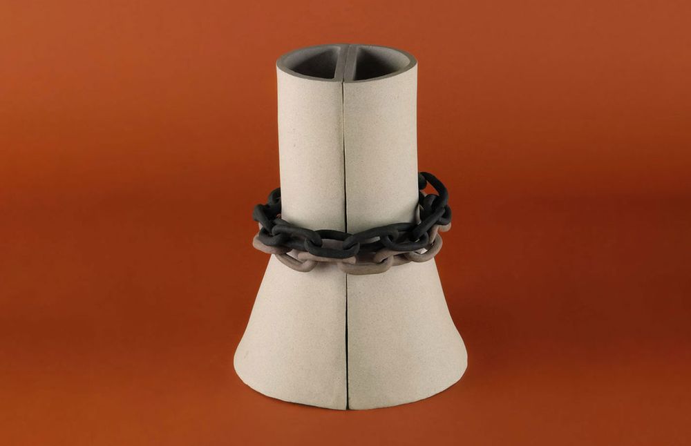 Céramique - Vase chaîne Venus  - MALABAR