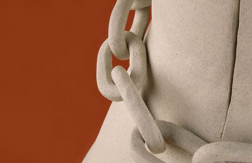 Céramique - Vase chaîne Venus  - MALABAR