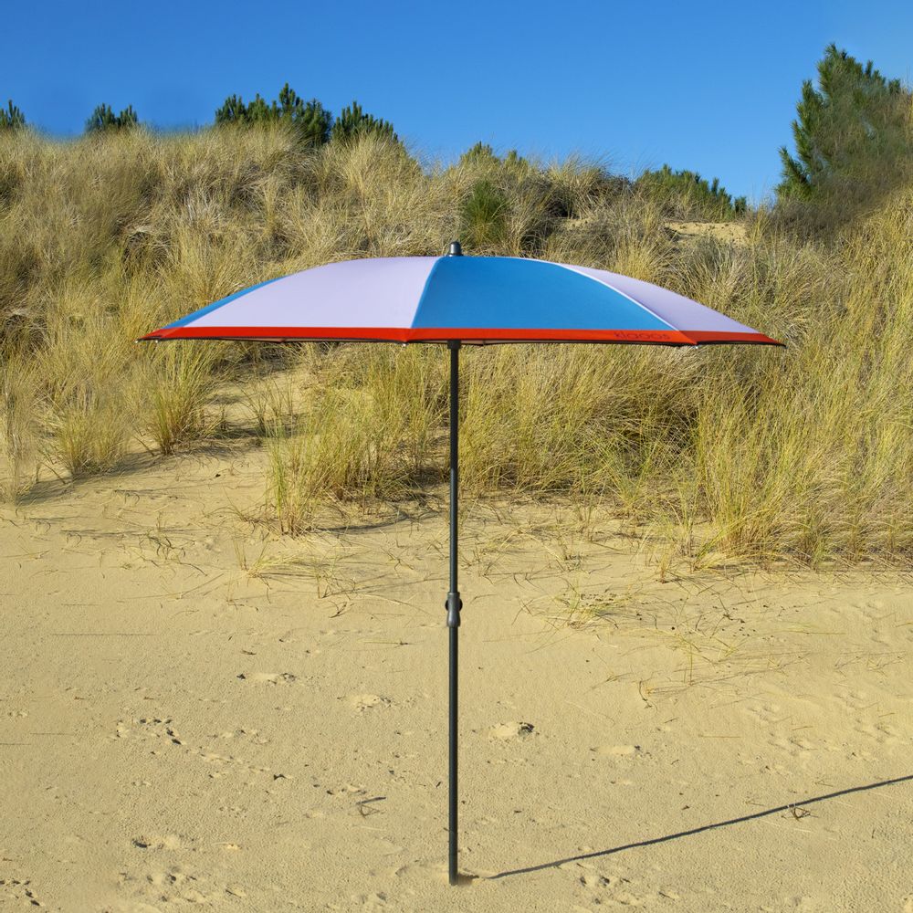 Design objects - Beach umbrella - Duetto sky blue - Klaoos - KLAOOS