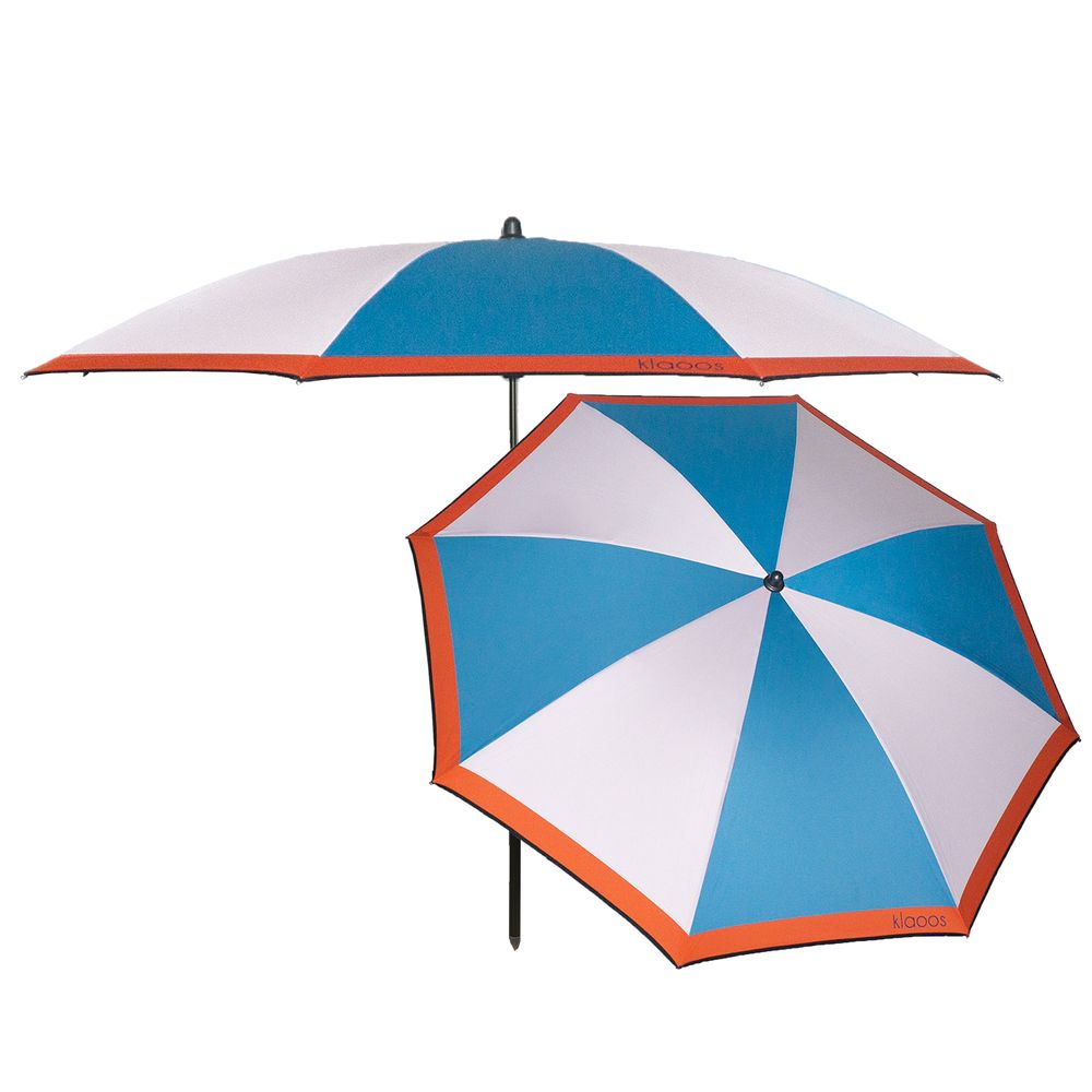 Design objects - Beach umbrella - Duetto sky blue - Klaoos - KLAOOS
