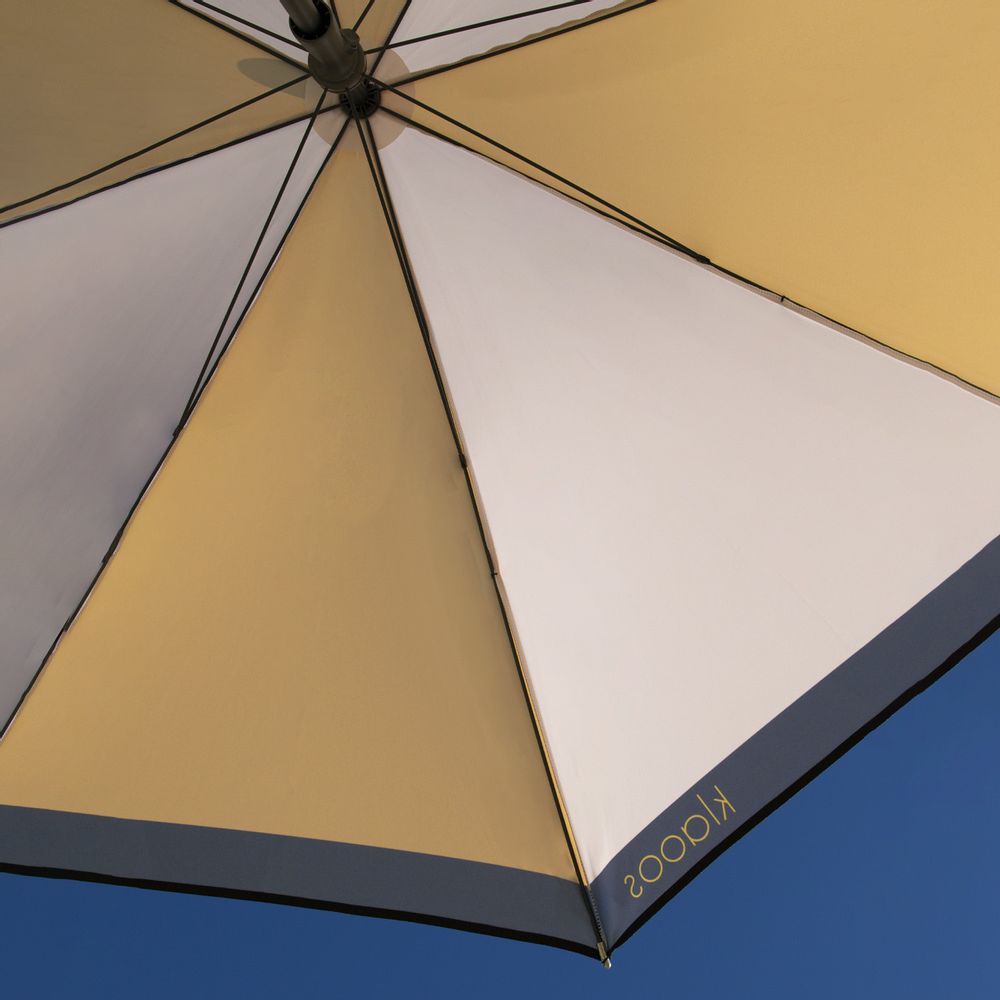 Design objects - Beach Parasol - Duetto Cream Yellow - Klaoos - KLAOOS