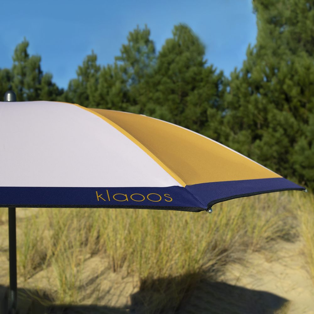 Design objects - Beach Parasol - Duetto Cream Yellow - Klaoos - KLAOOS