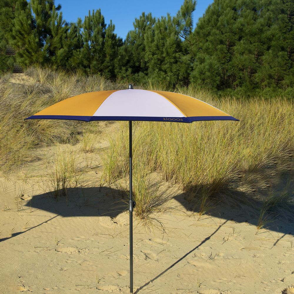 Design objects - Beach Parasol - Duetto Cream Yellow - Klaoos - KLAOOS