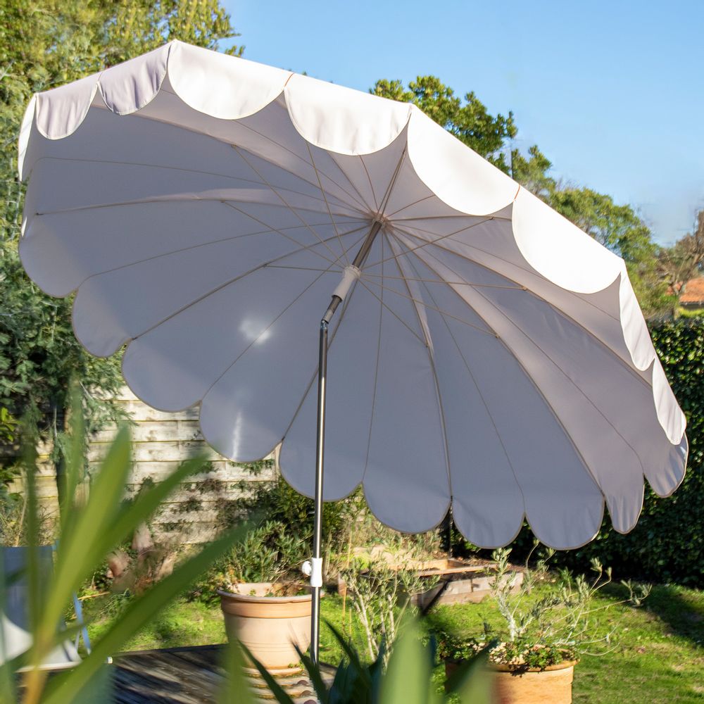 Decorative objects - Terrace Parasol - Luluzi Cream - Klaoos - - KLAOOS
