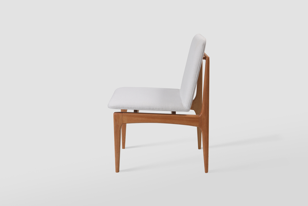 Transats - "OSCAR" CHAISE MINIMALISTE EN BOIS MASSIF - ALESSANDRA DELGADO DESIGN