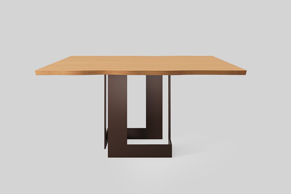 Dining Tables - "PLANOS" DINING TABLE IN NATURAL WOOD - ALESSANDRA DELGADO DESIGN