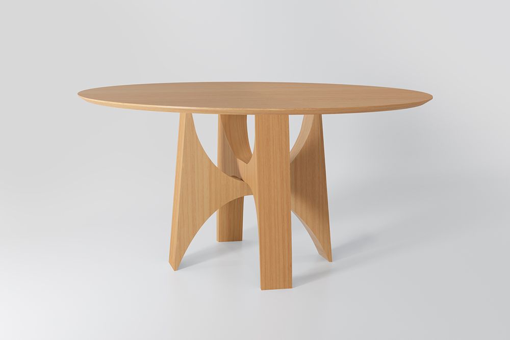 Desks - "PLANALTO" DINING TABLE IN NATURAL WOOD - ALESSANDRA DELGADO DESIGN