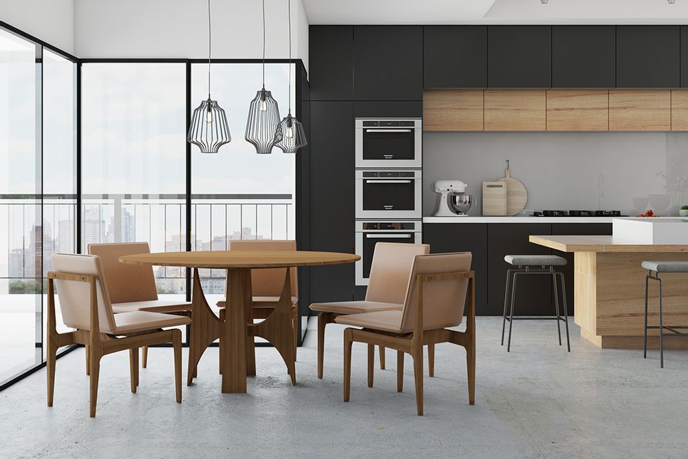 Desks - "PLANALTO" DINING TABLE IN NATURAL WOOD - ALESSANDRA DELGADO DESIGN