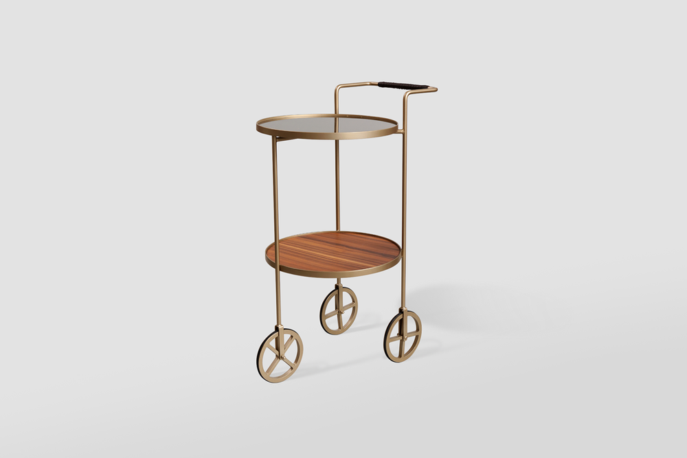 Trolleys - "LOLA" BAR CART / TEA CART - ALESSANDRA DELGADO DESIGN