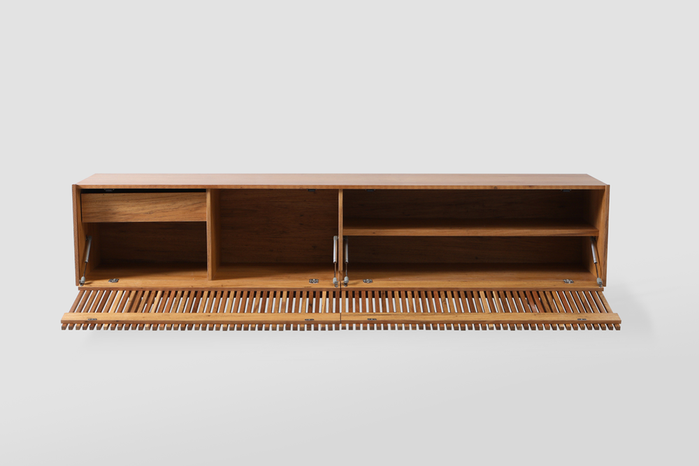 Storage boxes - "ATHENA" MULTIMEDIA SIDEBOARD - ALESSANDRA DELGADO DESIGN