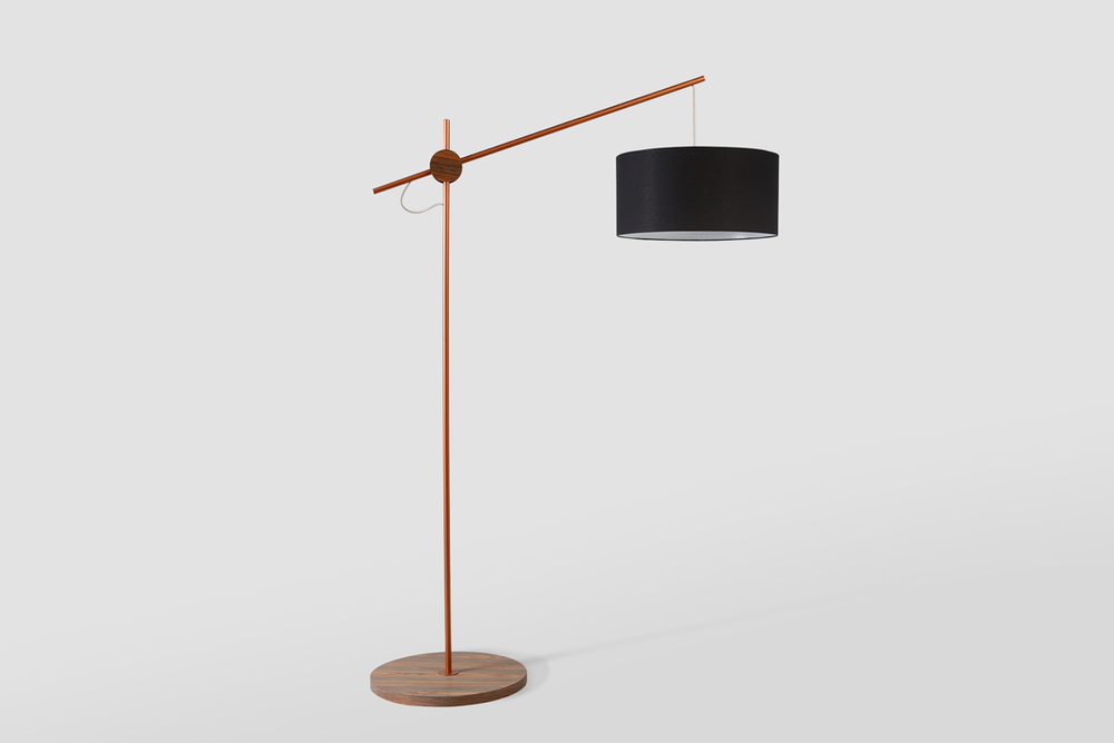 Ampoules pour éclairage intérieur - "RÓTULA" LAMPE DE SOL - ALESSANDRA DELGADO DESIGN