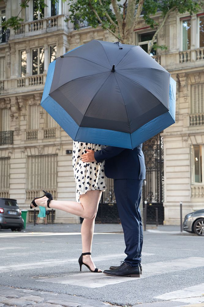 Objets design - Parapluie original double extension. - SMATI