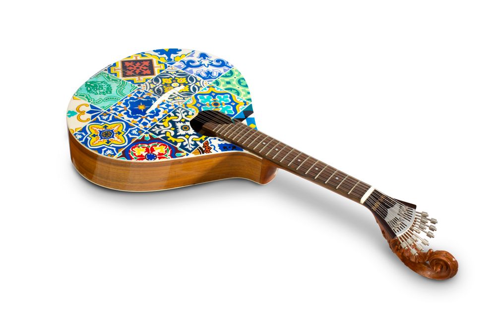 Objets de décoration - Guitare Azulejo II - MALABAR