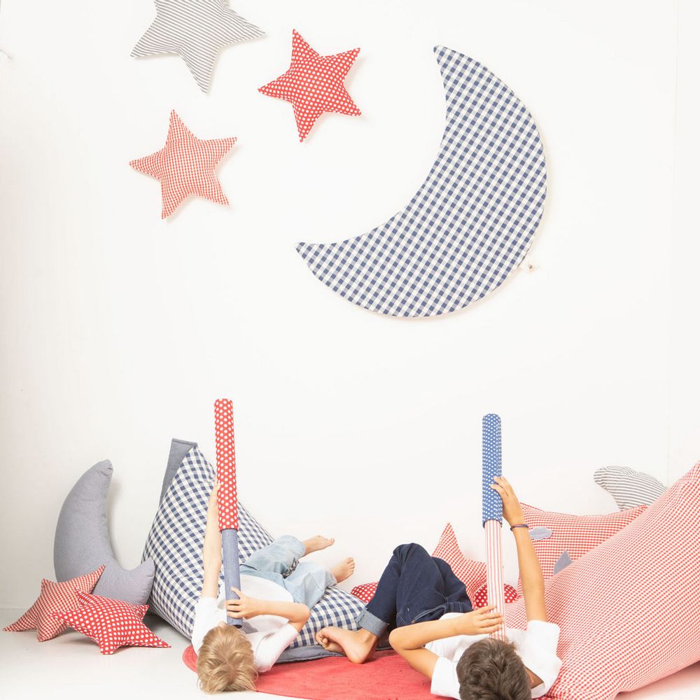 Other wall decoration - Luna Lucilla e la Banda Luminaria – STOFFAMICO - Textile Wall decoration - MISCIMU' AMICI DI STOFFA