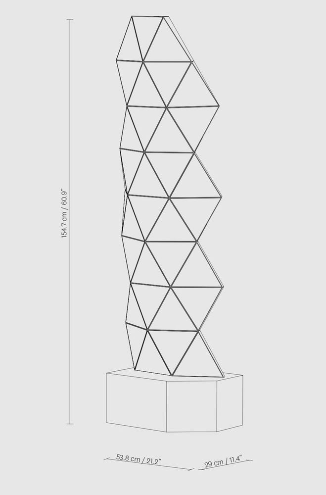 Floor lamps - TRI Light :: TRI-33F Floor sculpture - TOKIO FURNITURE & LIGHTING