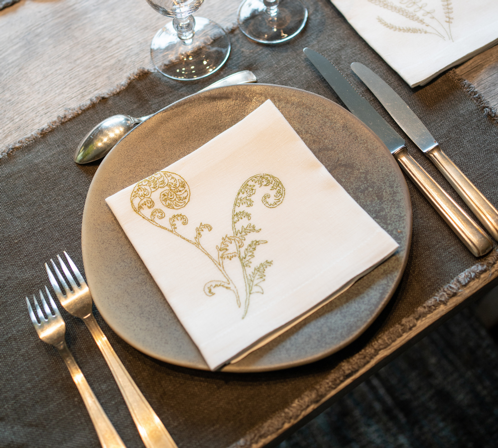 Table linen - Fern napkins - KISANY