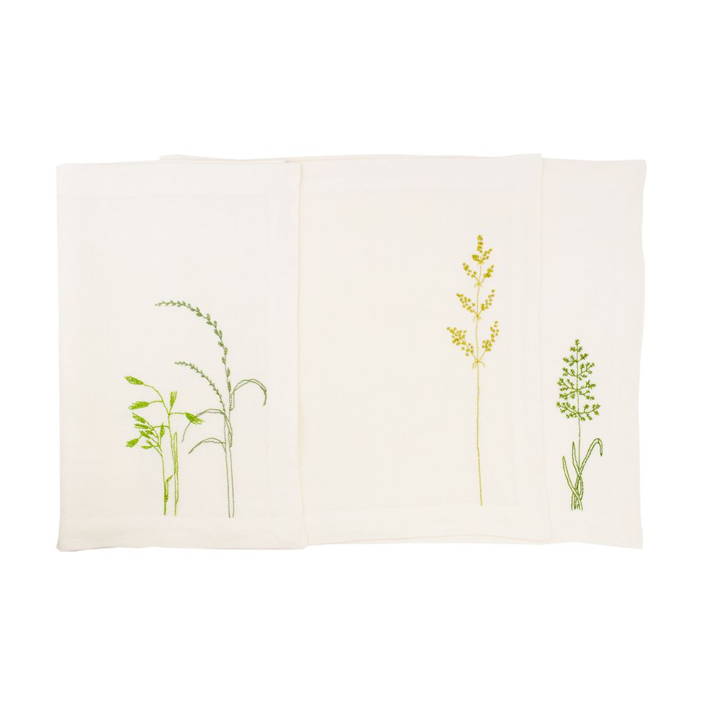 Linge de table textile - Sets & Serviettes Graminées - KISANY