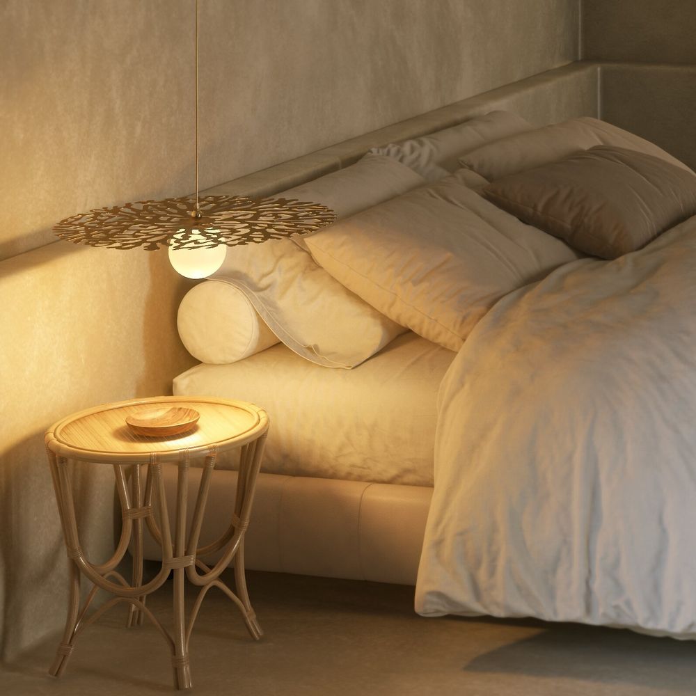 Hanging lights - Pendant Gaetano Corail 1 - ATELIER LANDON
