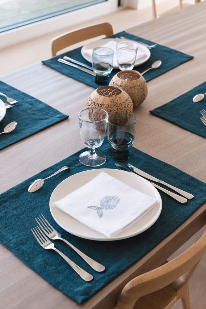 Table linen - Fish napkins - KISANY