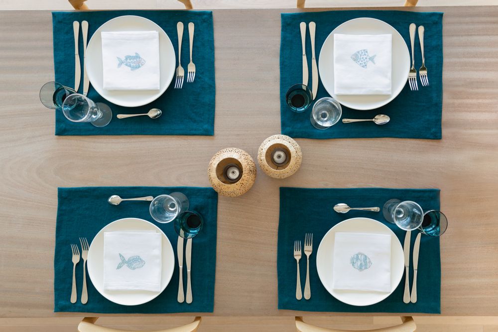 Table linen - Fish napkins - KISANY