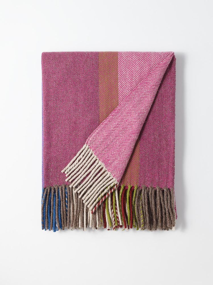 Cadeaux - Couverture en laine MULTICOLORE - BUREL FACTORY