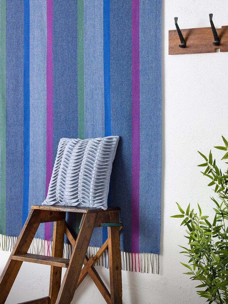 Cadeaux - Couverture en laine MULTICOLORE - BUREL FACTORY