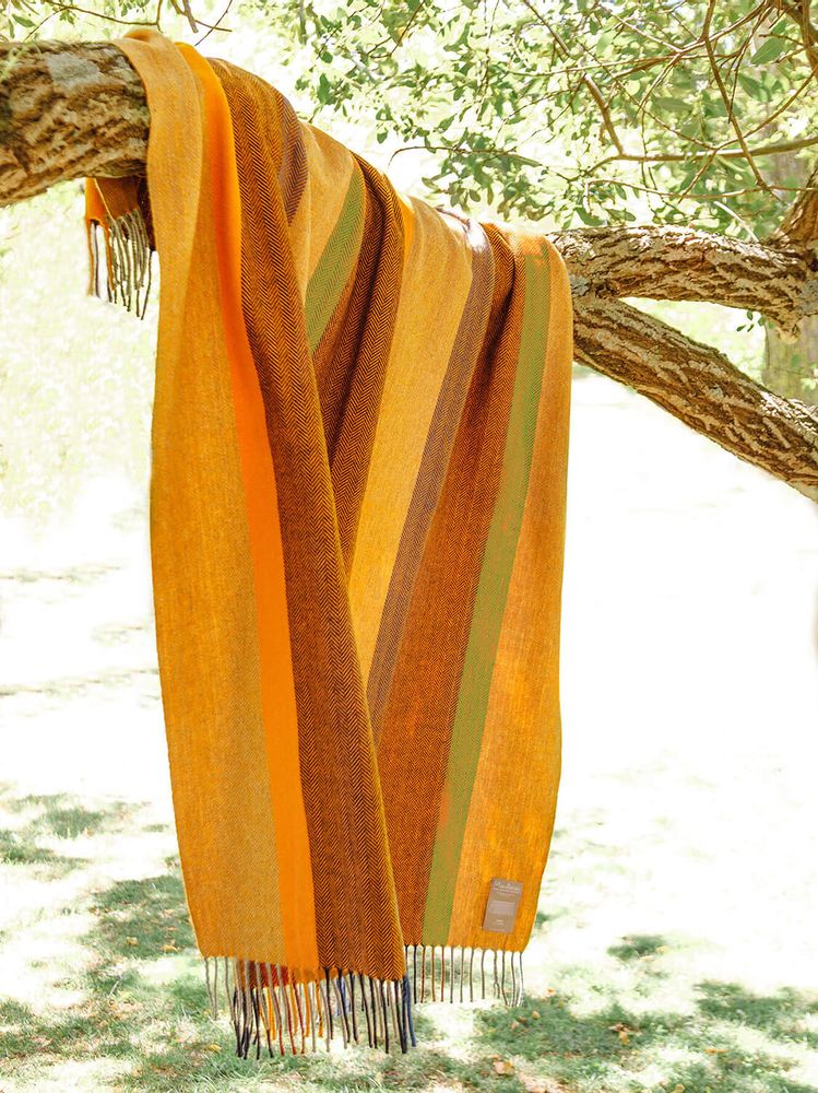 Cadeaux - Couverture en laine MULTICOLORE - BUREL FACTORY