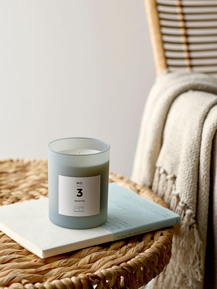 Candles - NO. 3 - Santal Fig Scented Candle - ILLUME X BLOOMINGVILLE