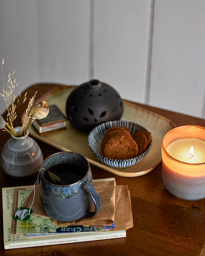 Home fragrances - NO. 3 - Santal Fig Scented Candle - ILLUME X BLOOMINGVILLE