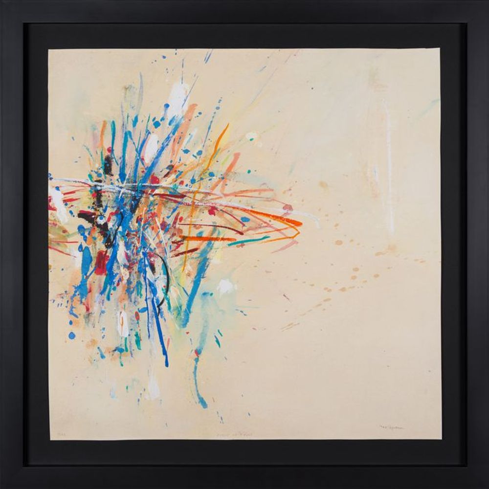 Chambres d'hôtels - TABLEAU FUEGOS ARTIFICIALES I - MONTXO OIARBIDE ART