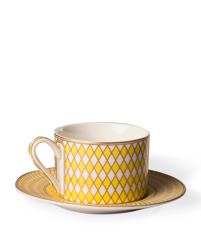 Accessoires thé et café - Ensemble de tasses à thé Chess 4 - POLSPOTTEN