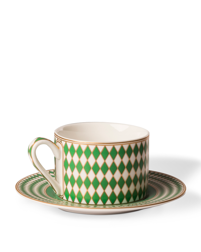 Accessoires thé et café - Ensemble de tasses à thé Chess 4 - POLSPOTTEN