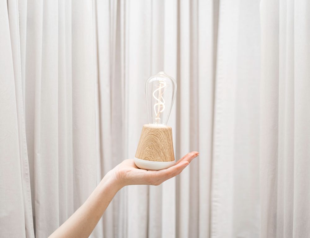 Lampes sans fil  - Humble One Oak - HUMBLE LIGHTS