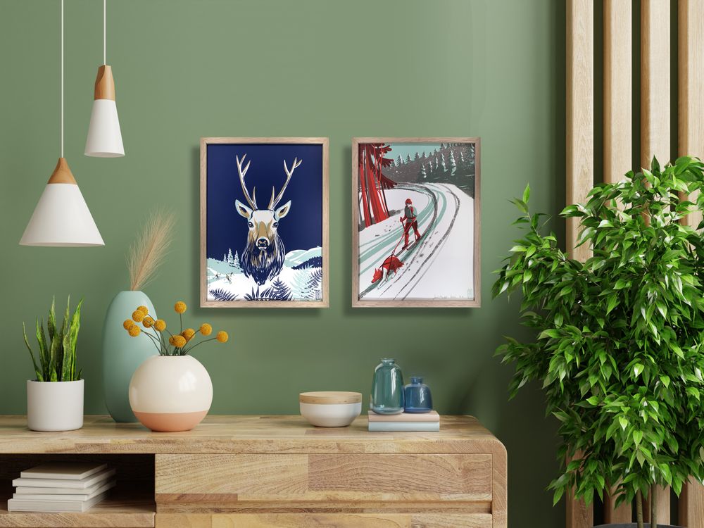 Poster - “BIG DEER” poster - ST