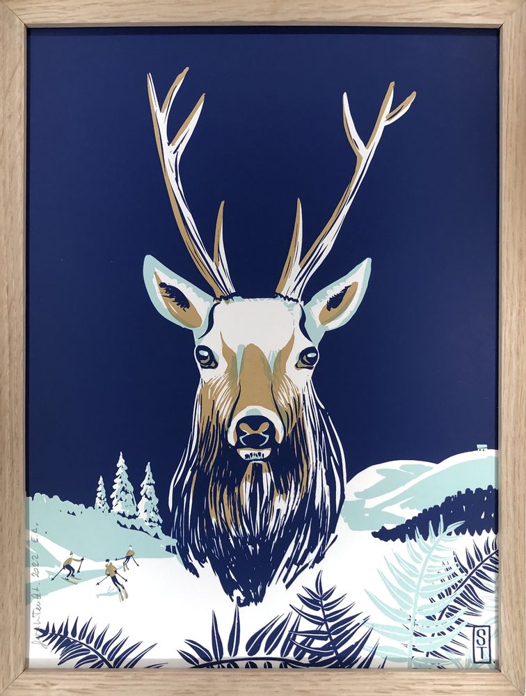 Poster - “BIG DEER” poster - ST