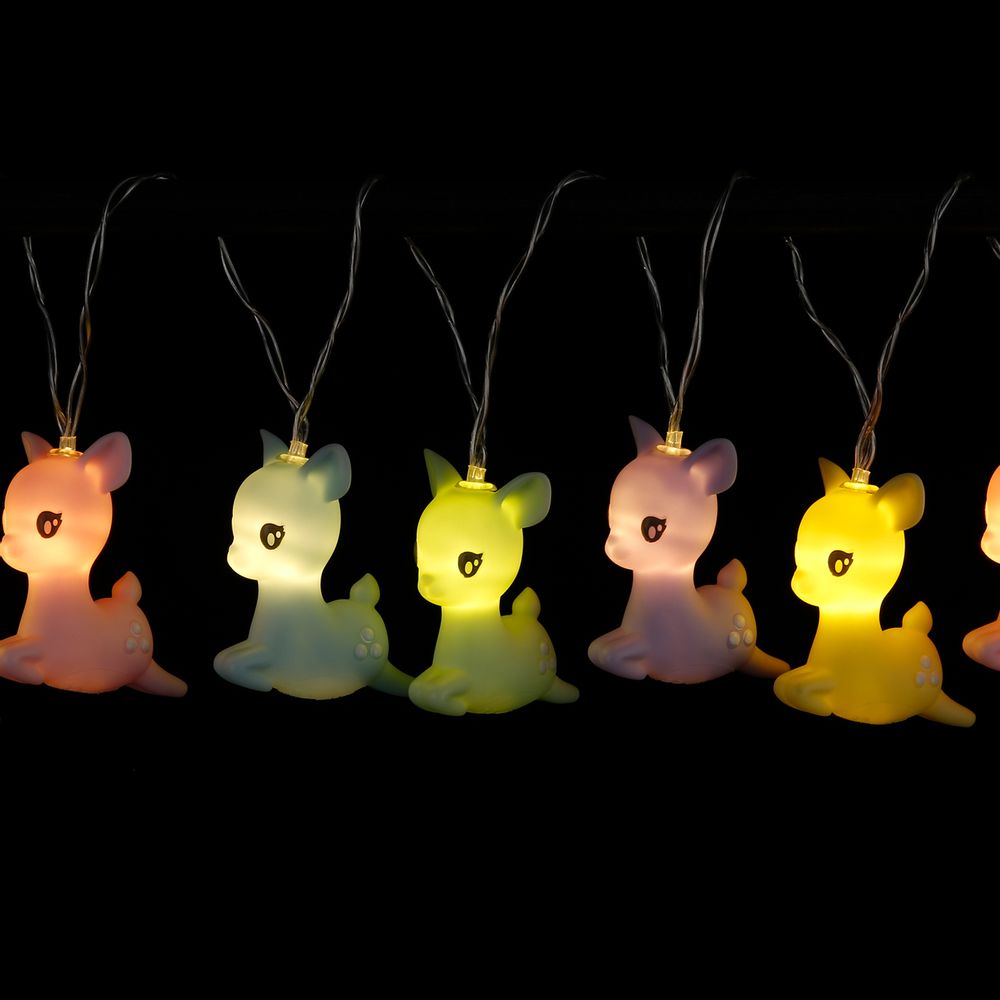 Luminaires pour enfant - Guirlande lumineuse en daim - DHINK.EU