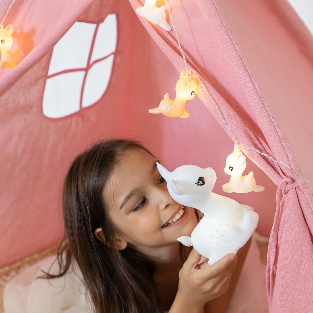 Luminaires pour enfant - Guirlande lumineuse en daim - DHINK.EU