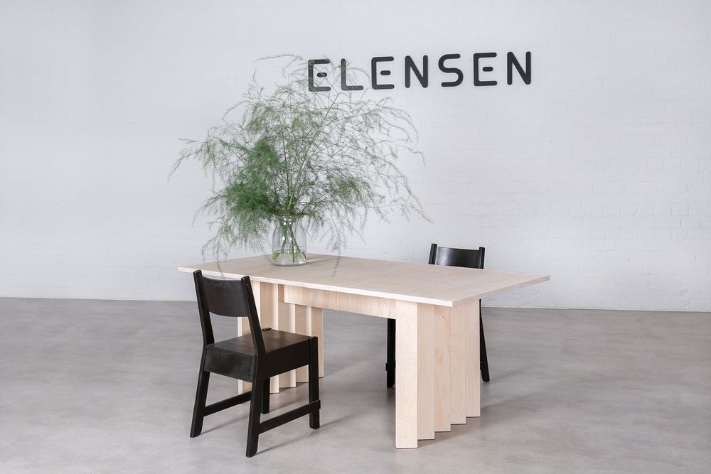 Tables pour hôtels - Table à manger ZIGZAG - ELENSEN