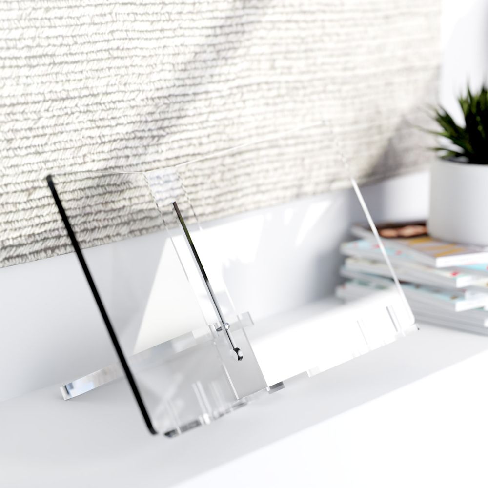 Autres fournitures bureau - Présentoir livre ouvert plexiglas - LA BULLE