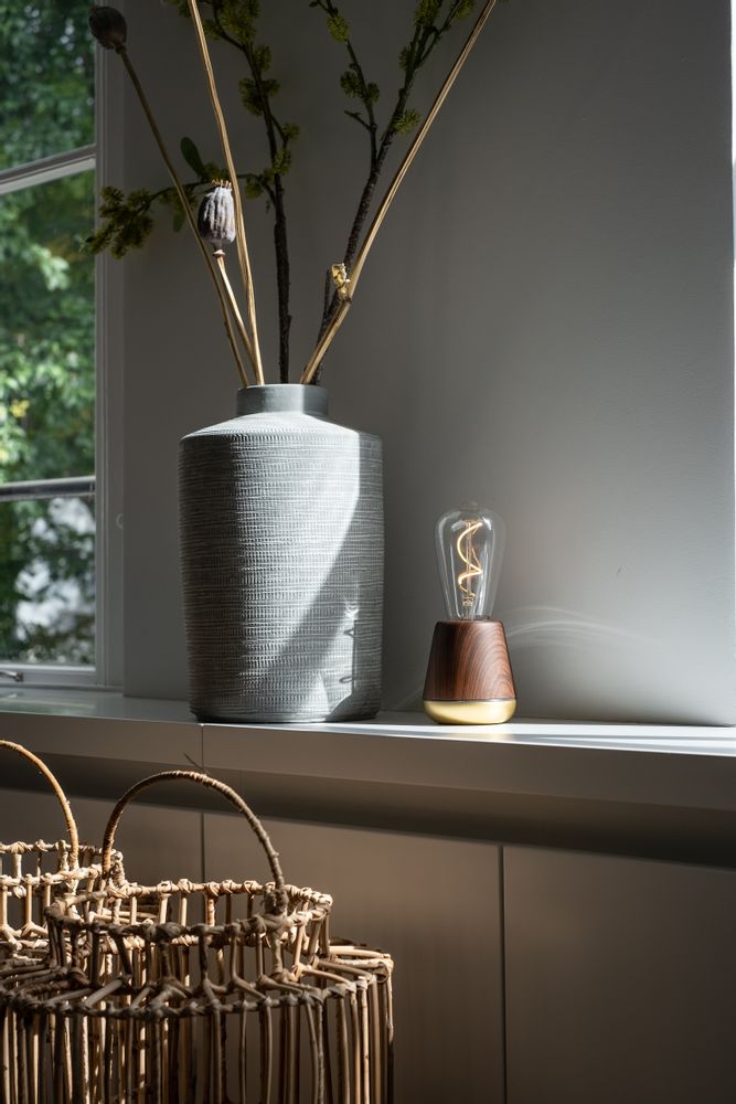 Wireless lamps - Humble One Walnut - HUMBLE LIGHTS